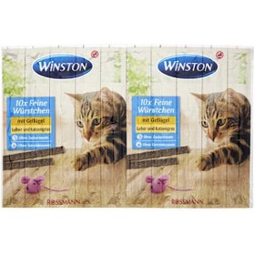 تصویر تشویقی مدادی وینستون طعم مرغ و جگر ا Winston, Cat treat sticks, chicken and liver Winston, Cat treat sticks, chicken and liver