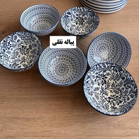 تصویر ست دنی هوم گل آبی 