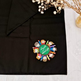 تصویر مقنعه نقاشی شده 