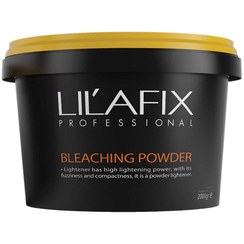 تصویر پودر دکلره لیلافیکس آبی LILAFIX بیلیچینگ حرفه ای مو حجم 2000 گرم Lilafix Professional Bleaching Powder 2000g