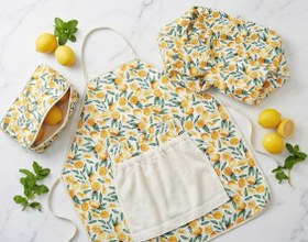 تصویر سرویس 4 تکه لیمویی set-4pic limon