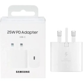 تصویر شارژر دیواری اصلی سامسونگ مدل 25W PD Adapter USB-C (اورجینال) 