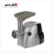 تصویر چرخ گوشت پارس خزر مدل 1600 نقره ای مشکی 