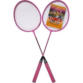 تصویر راکت بدمینتون جفتی لونکس Badminton racket Lonx
