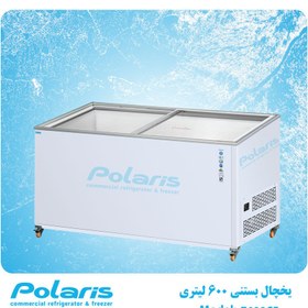 تصویر فریزر صندوقی ۶۰۰ لیتری پلاریس تبریز با لوله کشی مسی 