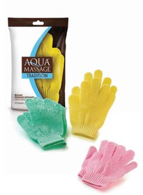 تصویر لیف و اسفنج حمام اورجینال برند Aqua massage مدل Aqua Massage Peeling Massage Glove کد 1068642 