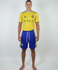 تصویر ست لباس فوتبال مردانه کریستیانو رونالدو شماره 7 طرح النصر عربستان ۲۰۲۵ - 5 Cristiano Ronaldo No.7 Al Nassr Football Kit 2025