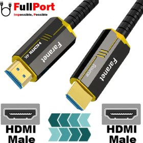 تصویر کابل HDMI فرانت V2.0-4K مدل FN-HFC150 طول 15 متر (فیبر نوری) FARANET FN-HFC150 4K HDMI V2.0 Cable 15M Active Fiber Optic