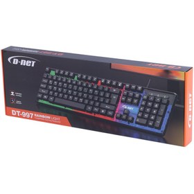 تصویر کیبورد گیمینگ دی نت DT-997 D-Net DT-997 Gaming Keyboard