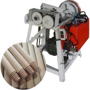 تصویر دستگاه رزوه زن چوب برای تولید دسته طی چوبی Wood threading machine
