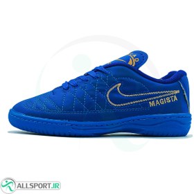 تصویر کفش نایک مرکوریال Nike Magista IN Blue 