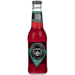 تصویر نوشابه گازدار آیسی مانکی آلبالو 250 ml 