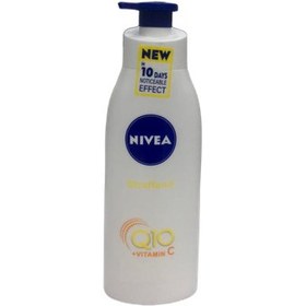 تصویر لوسیون سفت کننده بدن نیوا با فرمول Q10+ویتامین سی 400 میلی NIVEA Q10 + vitamin c body lotion 