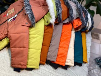 تصویر کاپشن دخترانه کلاهدار طرح جغد 