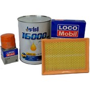 تصویر پکیج تعویض روغن ایرانول مناسب پراید قبل از ۹۲ استاندارد 