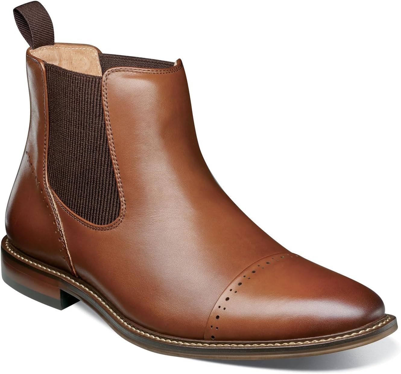 STACY ADAMS Maury Cap Toe Chelsea Boot mens Chelsea