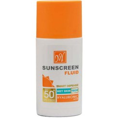 تصویر فلوئید ضد آفتاب مای مدل هیالورونیک اسید 50 میل SPF50 My Hyaluronic Acid Smart Defense Sunscreen Fluid SPF50