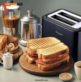 تصویر توستر نان دیجیتال فلوگل BT050-6187 Flugel Two Sliced Bread Toaster