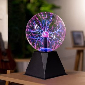 تصویر چراغ رومیزی گوی پلاسما Plasma Ball Lamp 