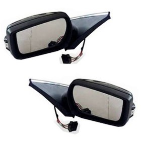تصویر آینه بغل برقی راهنما دار تاشو اتوماتیک سمت چپ و راست برازش مناسب پژو پارس (بدون فلاپ) 