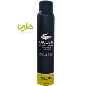 تصویر اسپری خوشبو کننده بدن مردانه نایس پاپت مدل Lacoste Challenge حجم 200 میلی لیتر 