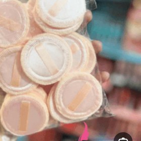 تصویر پد حوله ای گرد 