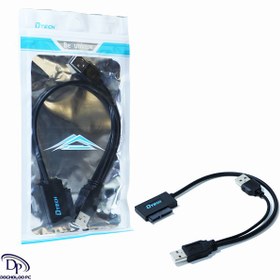 تصویر کابل تبدیل SATA به USB مناسب DVD رایتر لپ تاپی 