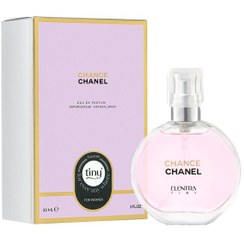 تصویر عطر جیبی زنانه النترا تاینی مدل Chanel Chance حجم 30 میلی لیتر 