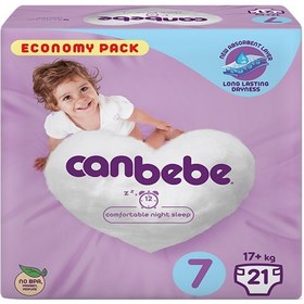 تصویر پوشک جان به به سایز 7. عددی 21 ترکیه can bebe