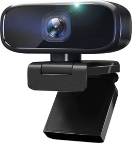 تصویر 1080P Webcam with Microphone for Desktop, Intpw Web Cameras for Computers & Laptop, Streaming USB Webcam for Online Teaching and Gaming, PC Camera Compatible with Zoom/Skype/Facetime/Teams 