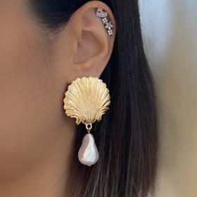 تصویر گوشواره صدف 