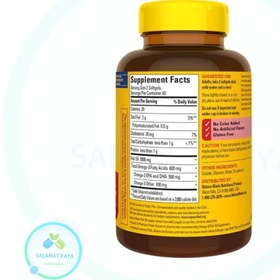 تصویر سافت ژل امگا 3 Fish Oil نیچرزمید 