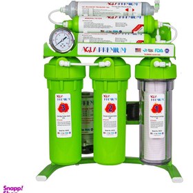 تصویر دستگاه تصفیه آب خانگی آکواپرمیوم مدل A7AB10-GR-TP 