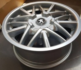 تصویر رینگ اسپرت سایز 15 خرچنگی کد 016 دودی اروند ( پژو405،پژو پارس،سمند ) Wheel 15 Inch