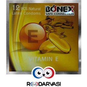 تصویر کاندوم ویتامین E بونکس Bonex Vitamin E 