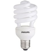 تصویر لامپ کم مصرف فیلیپس ۱۵ وات سرپیچ E27 آفتابی 
