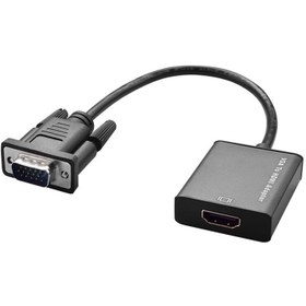 تصویر تبدیل VGA به HDMI VGA to HDMI Converter