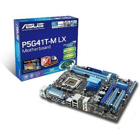 تصویر مادربرد ASUS/GIGABYTE G41 DDR3 گرافیک آنبرد (استوک) 