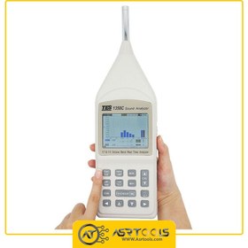 تصویر صدا سنج آنالیزور دار تی ای اس مدل TES-1358C Sound level meter with analysis function TES-1358C