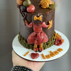 تصویر لواشک شکم پر/کیک تولد/هدیه خاص/ترشک/لواشک Lavashak cake