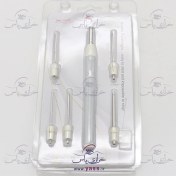 تصویر پک 6 سایز سوزن پانچ دوزی پرومکس برند پنگوئن طوسی 