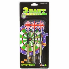 تصویر تیر دارت فلزی بسته 3 عددی 3 darts