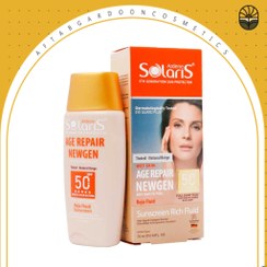 تصویر فلوئید رنگی ضد آفتاب و ضد چروک spf50 سولاریس آردن مدل ایج ریپیر نیوژن 75 میلی لیتر - بژ روشن 