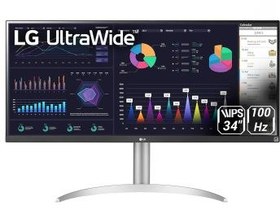 تصویر مانیتور ال جی 34WQ650-W سایز 34 اینچ Monitor LG 34WQ650-W 34Inch