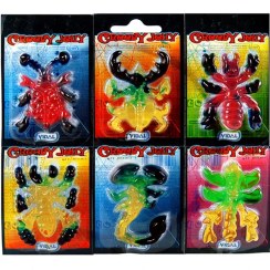 تصویر پاستیل حشرات ویدال ۶ تکه | Vidal Creepy Jelly 