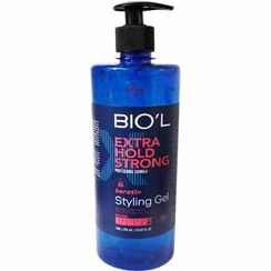 تصویر ژل مو بیول مدل Extra Hold Strong حجم700میل Biol Syling Gel Extra Hold Strong 700mL