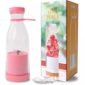 تصویر شیکر برقی مدل Mini Juice گنجایش 0.350 لیتر - سبز 