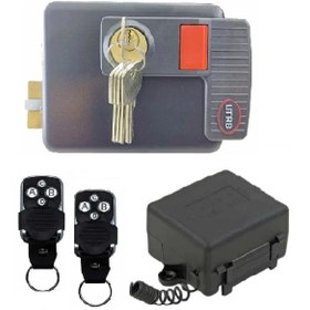 تصویر قفل برقی یوتاب دو ریموت و ۵ کلید 