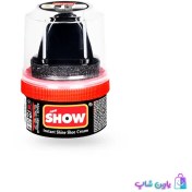 تصویر واکس لیوانی مشکی Show ترکیه 50 میل ا Show shoe care black Show shoe care black