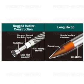 تصویر هویه پروسکیت مدل SI-129B-40 40W - عمده SOLDERING IRON Proskit SI-129B-40w